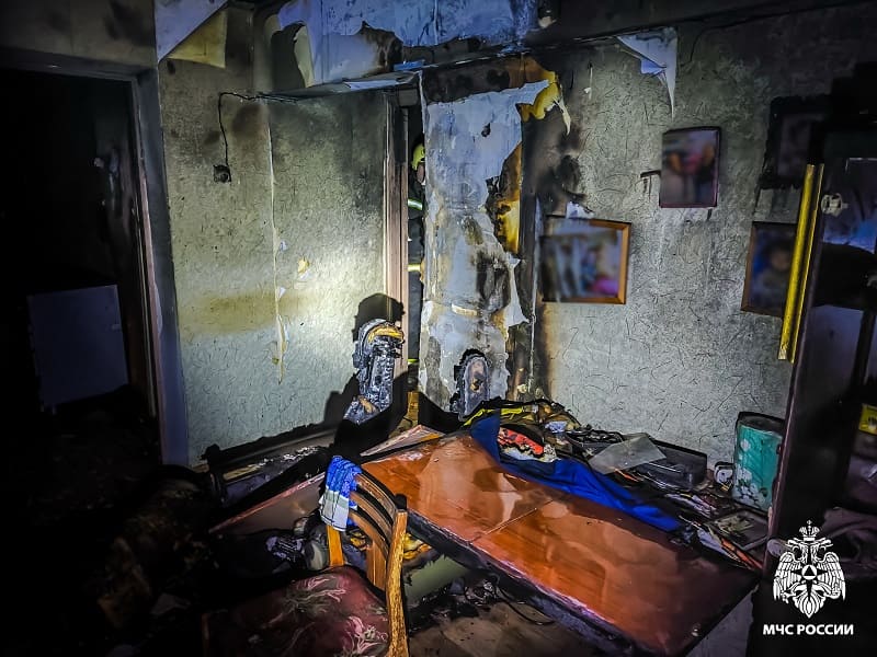 Смертельный сон курильщика. В Смоленском районе в страшном пожаре погиб мужчина