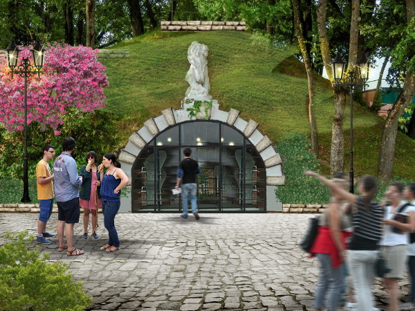 В Королевском бастионе Лопатинского сада предлагают «углубиться» в историю.