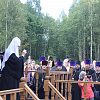 Патриарх Кирилл освятил Владимирский храм у истока Днепра