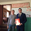 Главный редактор "РП" вручил почетные грамоты сотрудникам восстановительного поезда в Смоленске