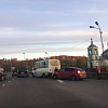 В Смоленске в ДТП попал пассажирский автобус