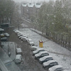 11 мая в Смоленске прошел снегопад