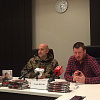 Захар Прилепин презентовал книгу смоленского военкора в Донецке