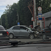 В Смоленске на улице Фрунзе произошло серьезное ДТП
