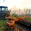 Пять гектаров горящих торфяников в Смоленской области тушили несколько часов 