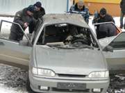 Взрыв автомобиля в Смоленске