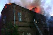 Пожар на ул. Тенишевой в Смоленске