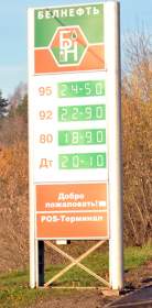 Контрольная заправка. Как меняются цены на бензин в Смоленске