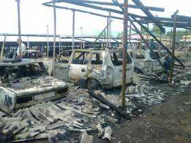 Вероятная причина возгорания трех десятков машин в Смоленской области - поджог 