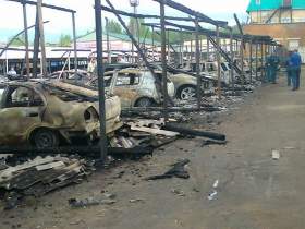Вероятная причина возгорания трех десятков машин в Смоленской области - поджог 