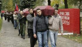 В Смоленской области перезахоронили останки воинов