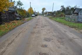 Ремонт дороги в Смоленском районе бросили на полпути