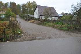 Ремонт дороги в Смоленском районе бросили на полпути