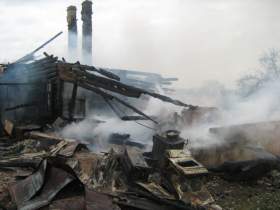 При пожаре в Сычевском районе погиб человек