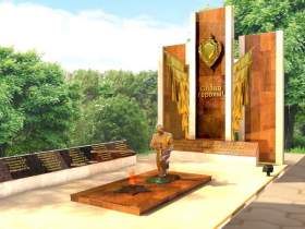 В Смоленске заложили первый камень в основание мемориала погибшим стражам правопорядка