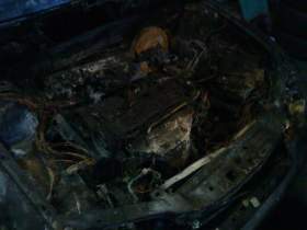 В Смоленске сгорела Toyota Corolla