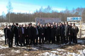 Работники концерна «Росэнергоатом» посетили площадку будущего строительства Смоленской АЭС - 2