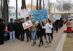 В Смоленске прошли массовые гуляния, посвященные Благовещению