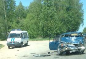 В ДТП на улице Кутузова в Смоленске пострадали шесть человек