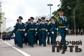 Выпуск курсантов Смоленской военной академии