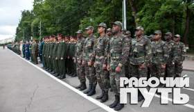 Выпуск курсантов Смоленской военной академии