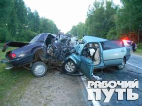 Шесть человек погибли в аварии в Рославльском районе Смоленской области