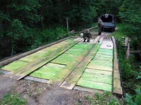 В «Смоленском Поозерье» восстановили мост на дороге Пржевальское-Рибшево