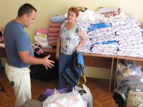 В Смоленской области появятся пункты приема гуманитарной помощи вынужденным переселенцам с юго-востока Украины