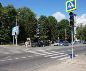 В Смоленске установили еще один светофор