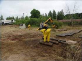 В Смоленской области сотрудники МЧС утилизировали 9585 кг хлора