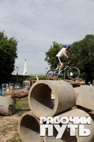 В Смоленске проходит чемпионат России по велотриалу