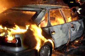 За ночь в Смоленской области сгорели два автомобиля