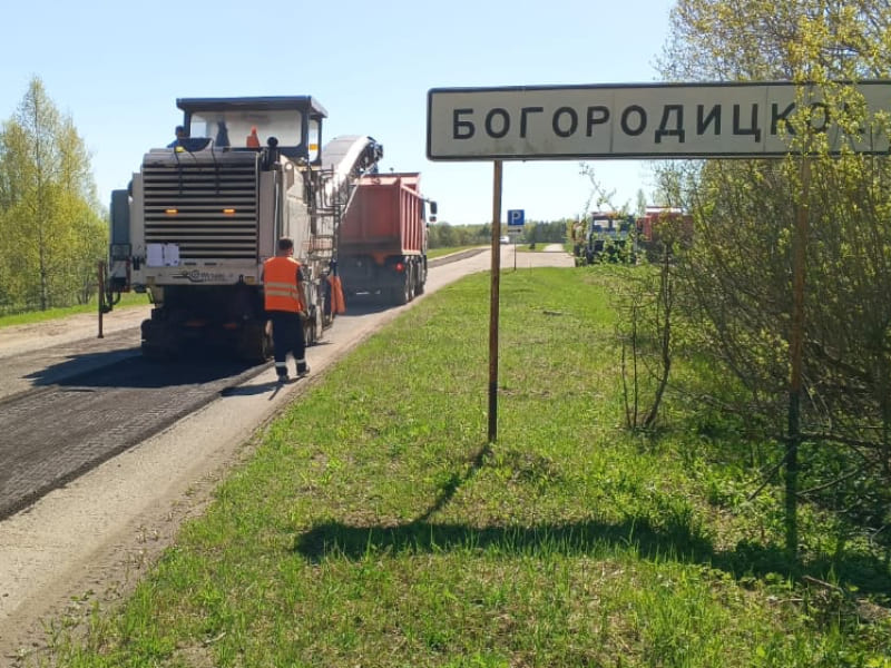 В Смоленской области стартовал ремонт дороги к мемориалу