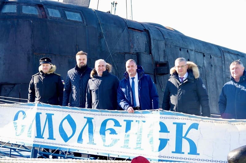 Делегация из Смоленской области посетила Мурманск и легендарный атомный подводный крейсер «Смоленск»