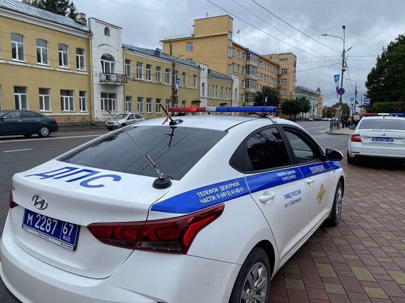 В Смоленске проходят «сплошные проверки» водителей