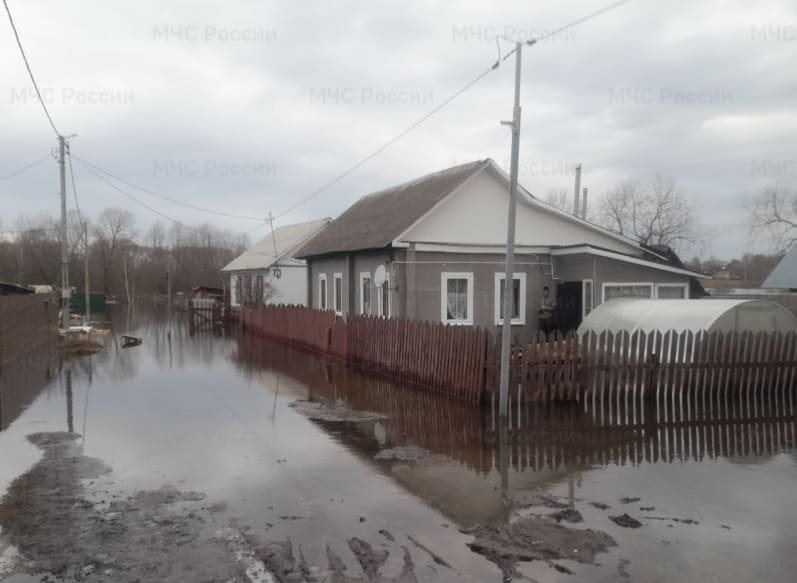 В Смоленской области река подтопила 4 жилых дома