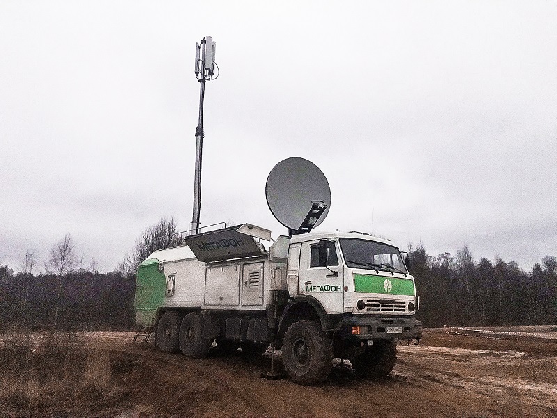 МегаФон развернул мобильную базовую станцию на празднике в честь Кремлевской елки 