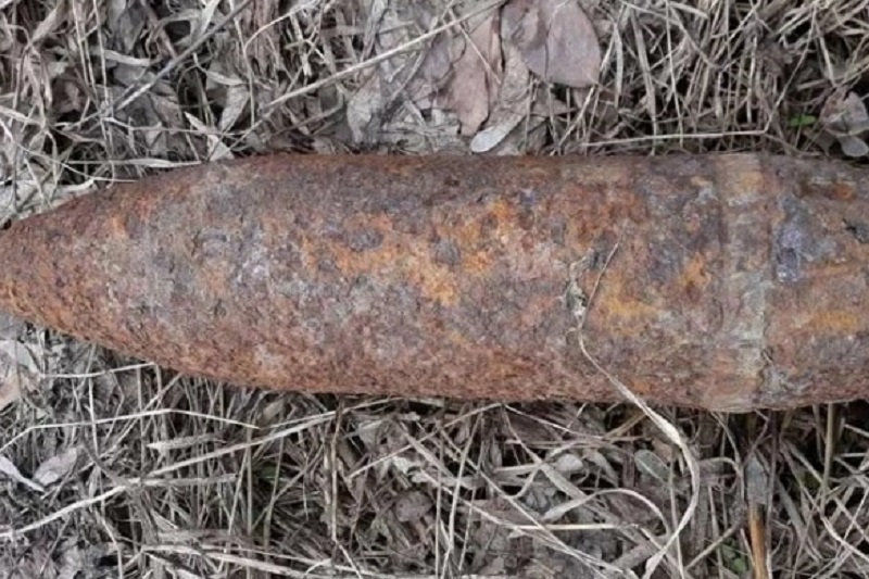 На одной из улиц Смоленска обнаружили минометную мину