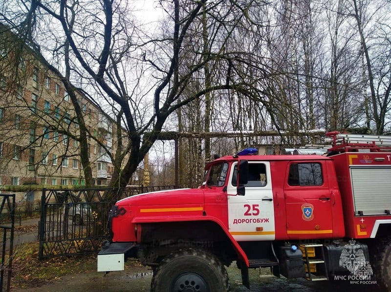 В Смоленской области сгорела квартира. Есть погибший