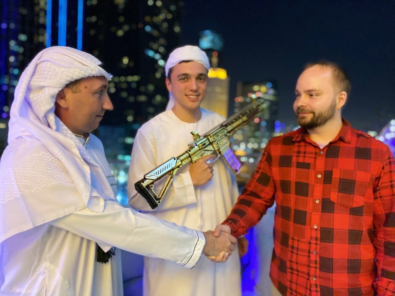 Смоленская винтовка для шейха произвела фурор на выставке в Дубае