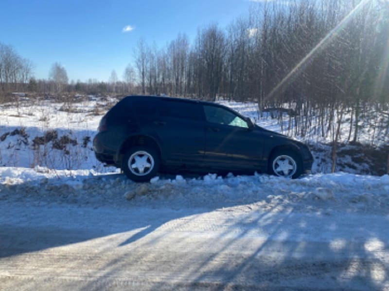 В Смоленской области водитель врезался в шлагбаум