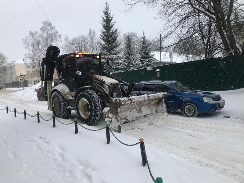 В Смоленской области выпало в четыре раза больше снега, чем обычно 