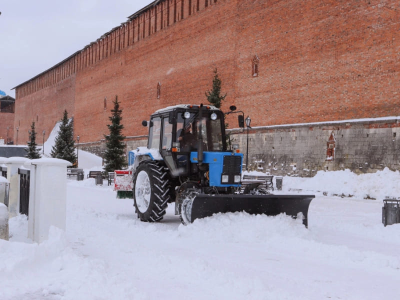 Глава Смоленска прокомментировал ход уборки снега