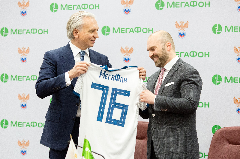 МегаФон стал стратегическим партнером российского футбола