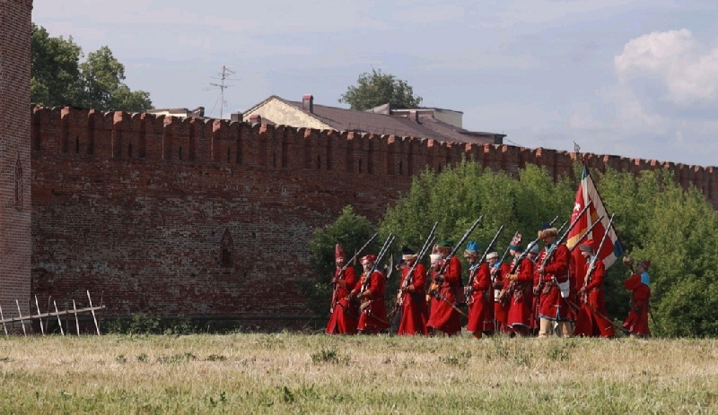 Начало осады Смоленска в 1654 году