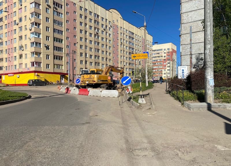 Как продвигается ремонт улицы Рыленкова в Смоленске