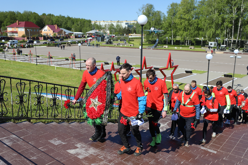 Смоленская АЭС: атомщики России завершили в Десногорске 400-километровый велопробег из Обнинска