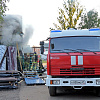 Крупный пожар в Смоленске: загорелся склад-магазин 