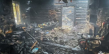При пожаре в Смоленском районе погиб человек
