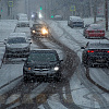 «У нас зима началась»: снегопад в Смоленске 